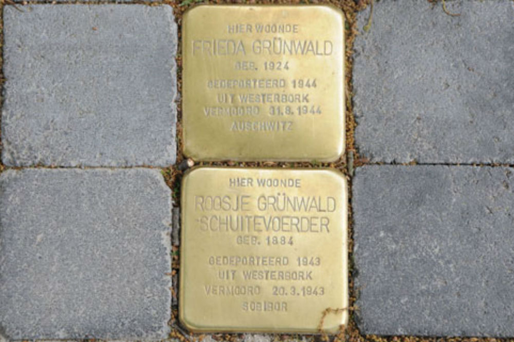 Stolpersteine Hilvertsweg 85 #1