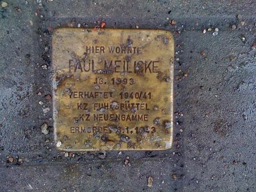 Stolperstein Pepermölenbek 2