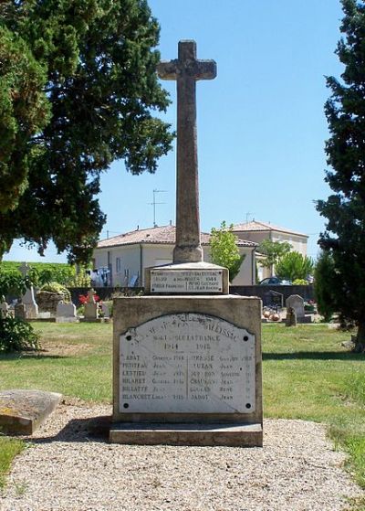 Oorlogsmonument Fossès-et-Baleyssac #1