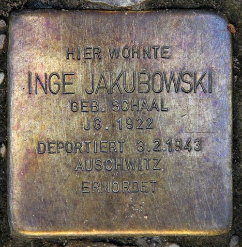 Stolpersteine Lohmeyerstrae 5 #2