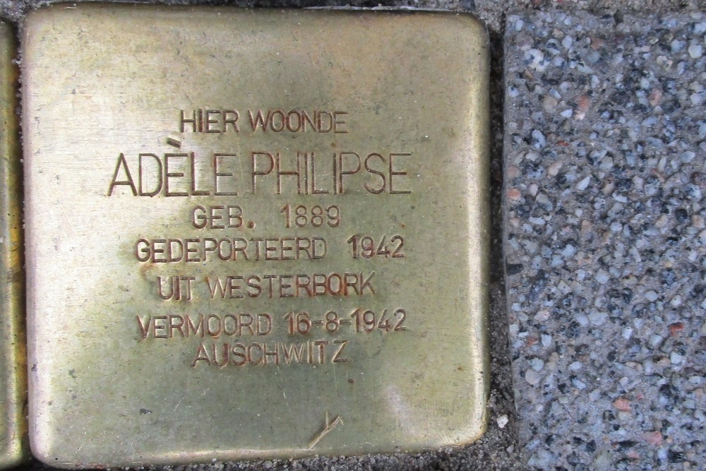 Stolpersteine Rodenrijsestraat 82a #3