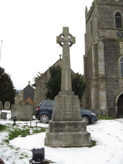 Oorlogsmonument Llansilin #1