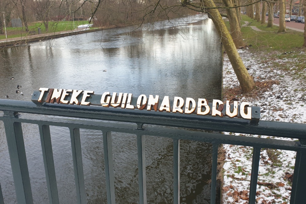 Herdenkingsborden Slotermeer Tineke Guilonardbrug #2