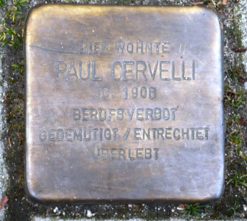 Stolperstein Krefelder Straße 11 #1