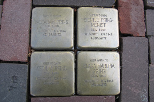 Stolpersteine Lange Delft 99