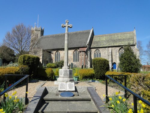 Oorlogsmonument Acle #1