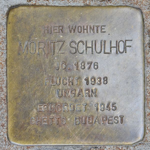 Stumbling Stone Schlögelgasse 3