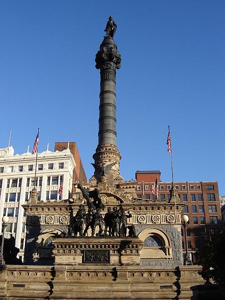 Monument Amerikaanse Burgeroorlog Cleveland #1