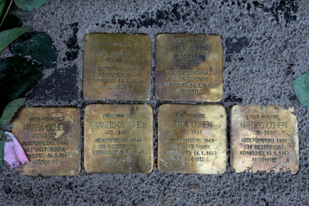 Stolpersteine Jozef Isralsstraat 18a #2