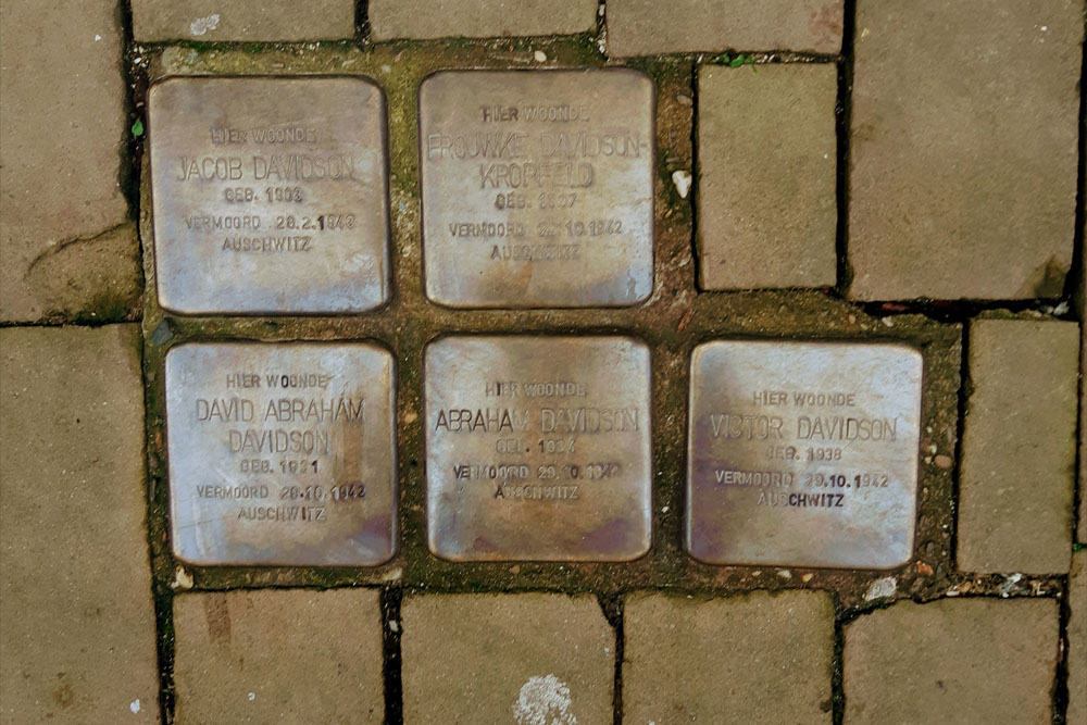 Stolpersteine Roggenstraat 27 #3