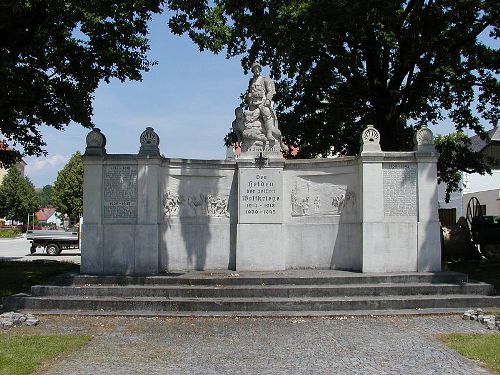 Oorlogsmonument Sitzendorf an der Schmida