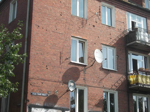 Bullet Impacts Aleja Gen.Józefa Hallera (Wroclaw) #1