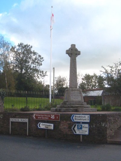 Oorlogsmonument Silverton #1