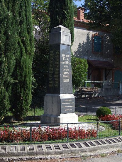 War Memorial Sainte-Ccile-d'Andorge