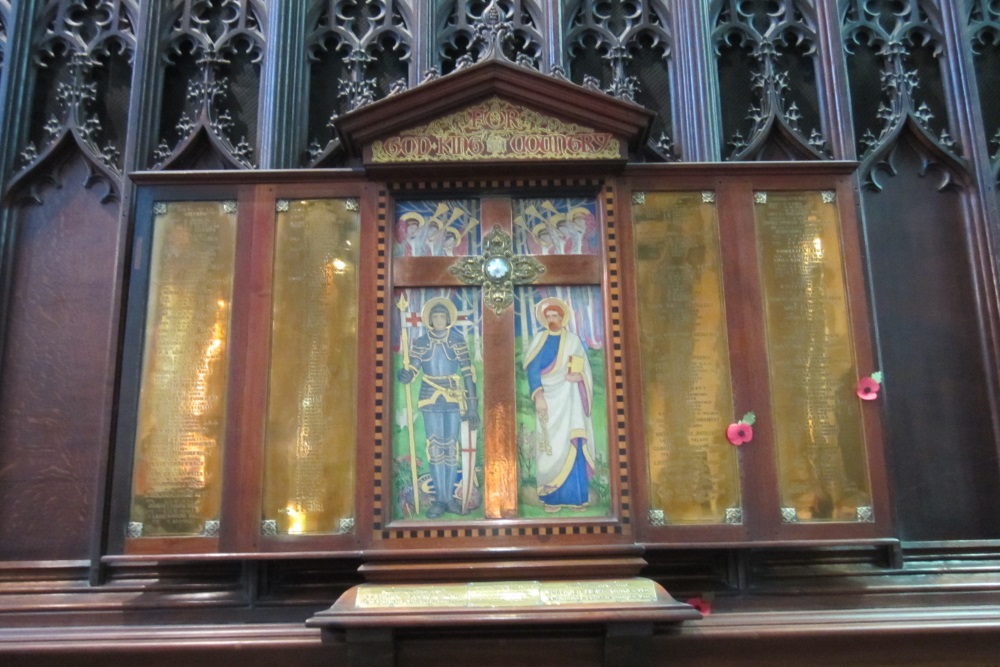 Memorials Holy Trinity Church Stratford-upon-Avon #1