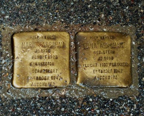 Stolpersteine Sedanstraße 6 #1