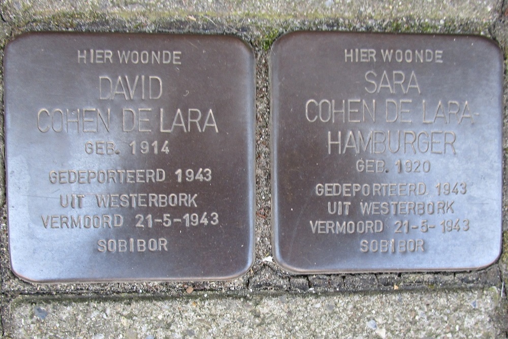 Stolpersteine Biesboschstraat 61 #1