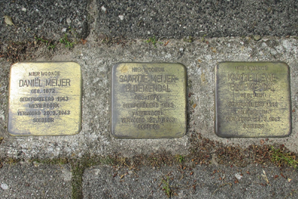 Stolpersteine W.H. Bosgrastraat 90