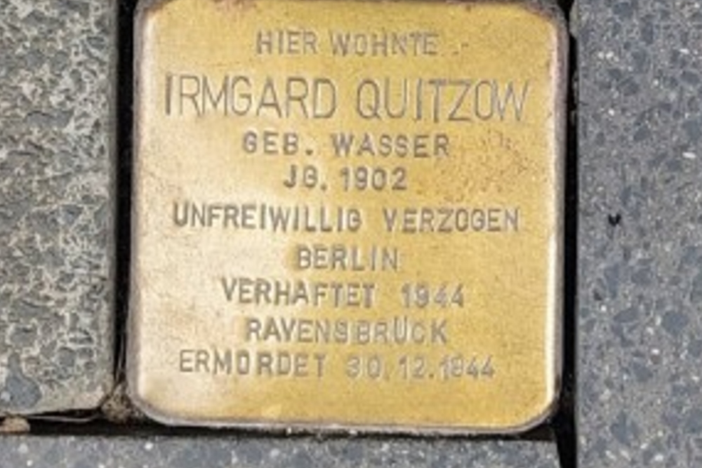Stolperstein Engerserstraße 13 #5