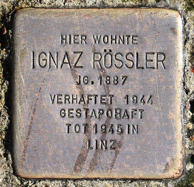 Stolperstein Rablstrae 3 #1