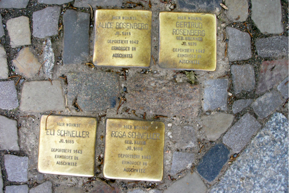Stolpersteine Große Hamburger Straße 29