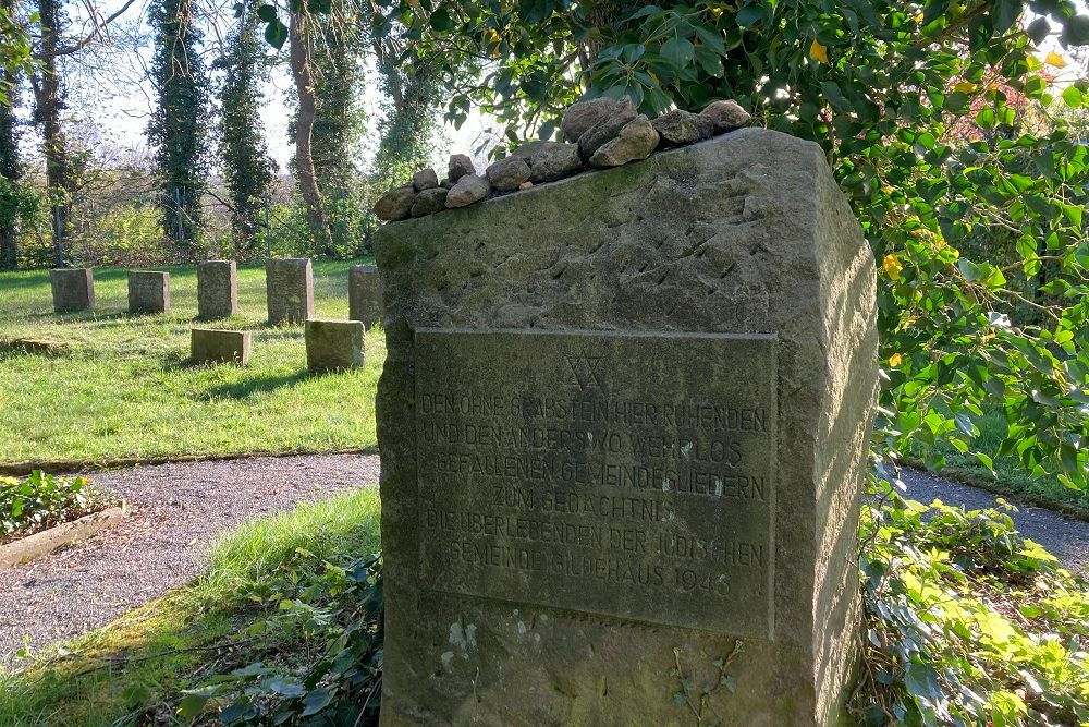 Memorial Stone Jewish Cemetery Gildehaus