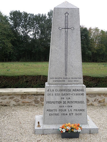 Memorial Dead of Saint-Cyr Military School