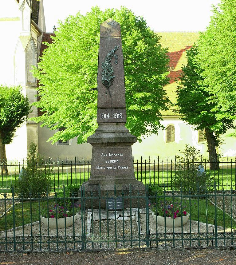 Oorlogsmonument Brion #1