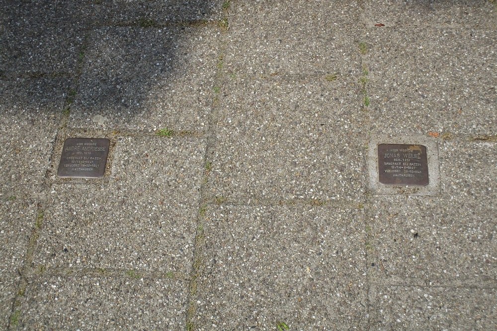 Remembrance Stones Prinsestraat 18