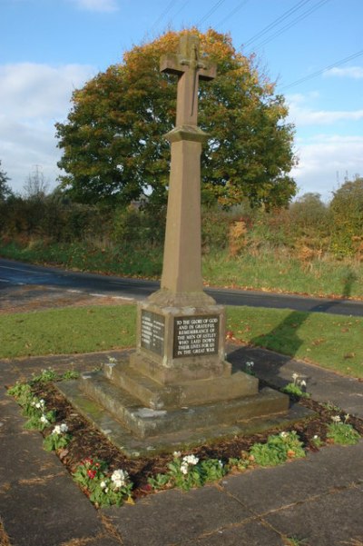 Oorlogsmonument Astley