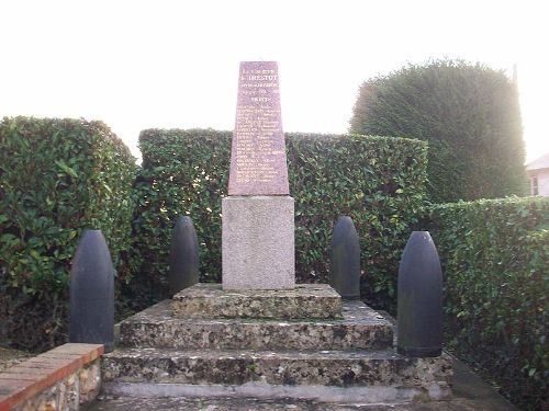 Oorlogsmonument Brestot