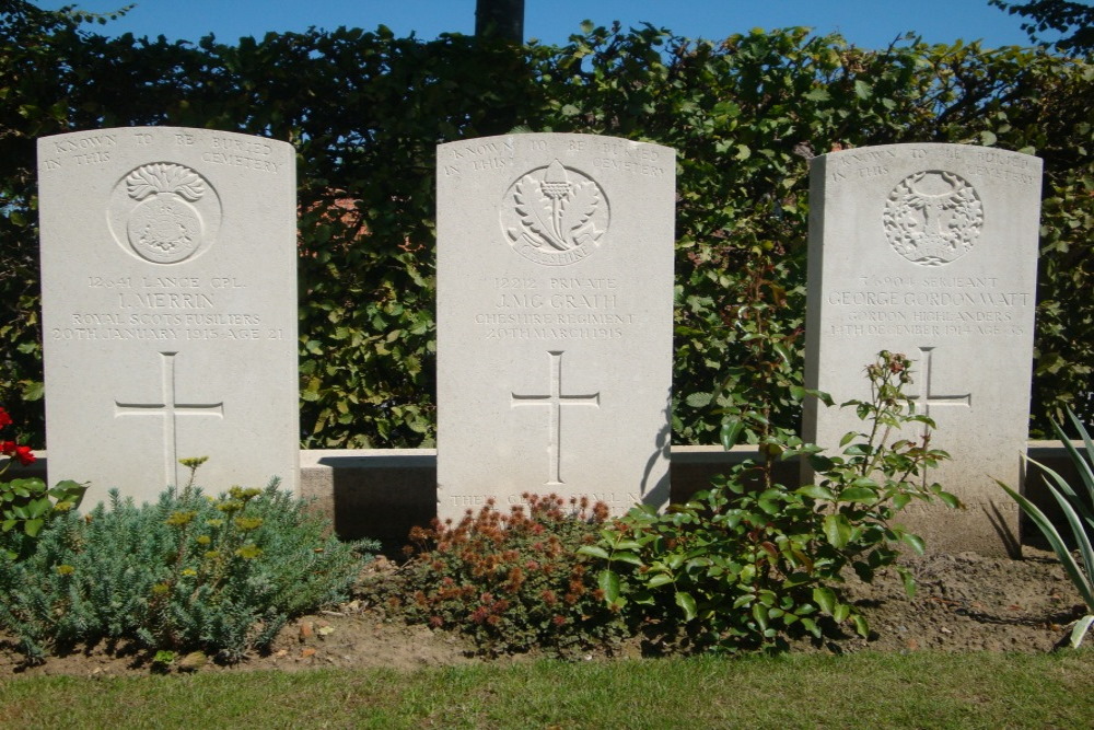 Commonwealth War Graves Kemmel #5