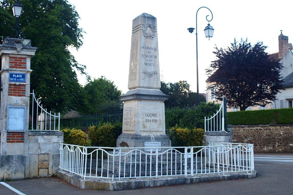 Oorlogsmonument Saint-Sauveur-en-Puisaye #1