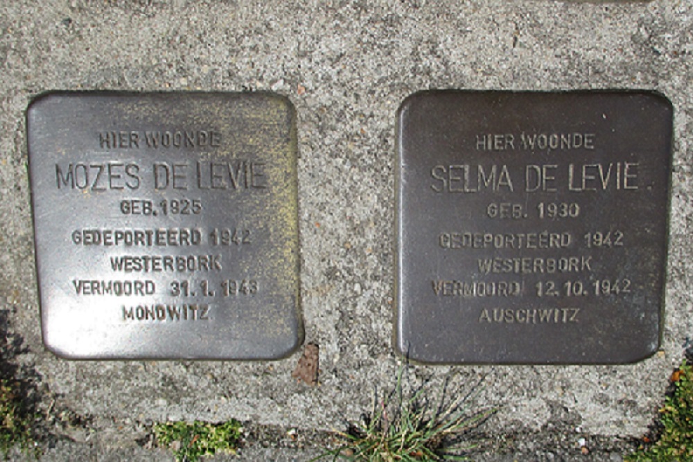 Stolpersteine W.H. Bosgrastraat 159 #3