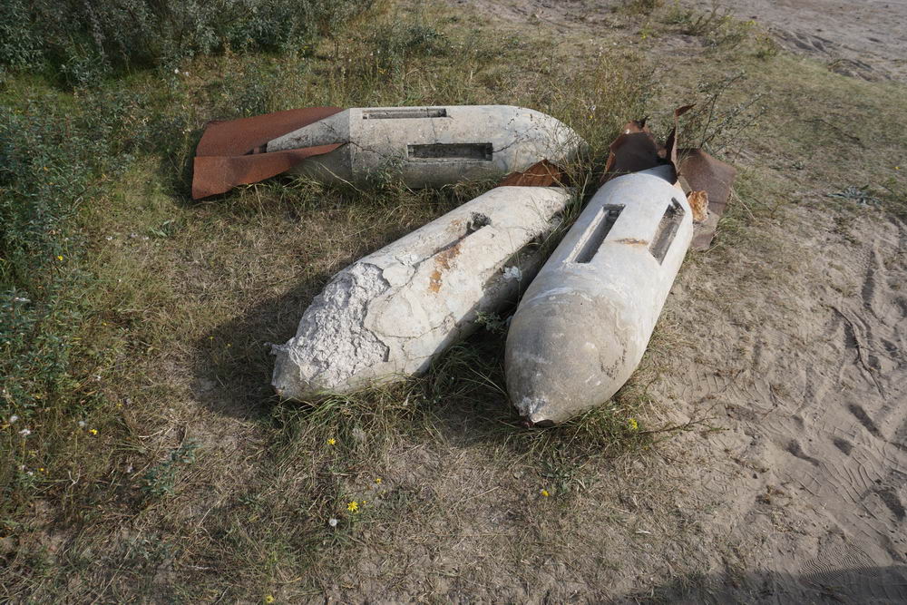 German Practice Bombs National Park Kennemerland