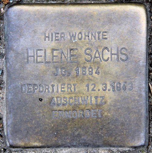 Stumbling Stones Mainzer Straße 16 #2