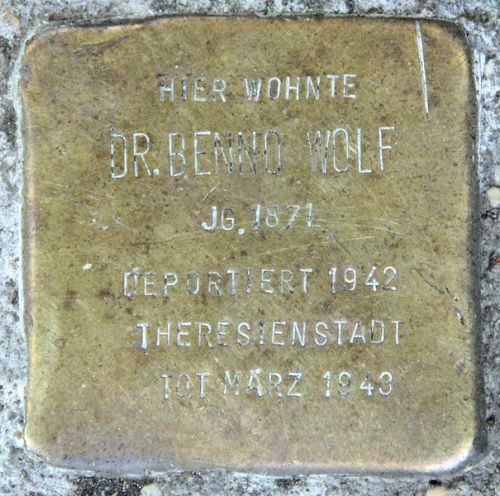 Stumbling Stone Hornstraße 6 #1