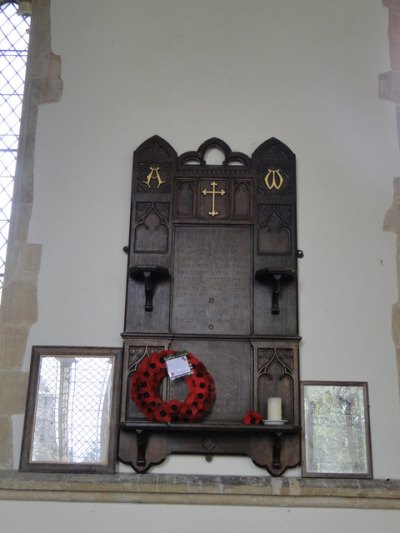 Oorlogsmonument Mellis Church #1