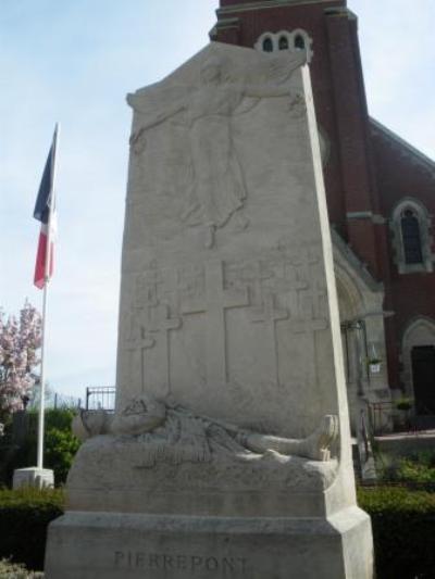 Oorlogsmonument Pierrepont-sur-Avre #1