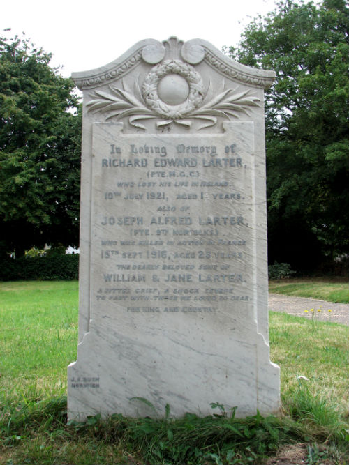 Oorlogsgraf van het Gemenebest St. Peter Churchyard