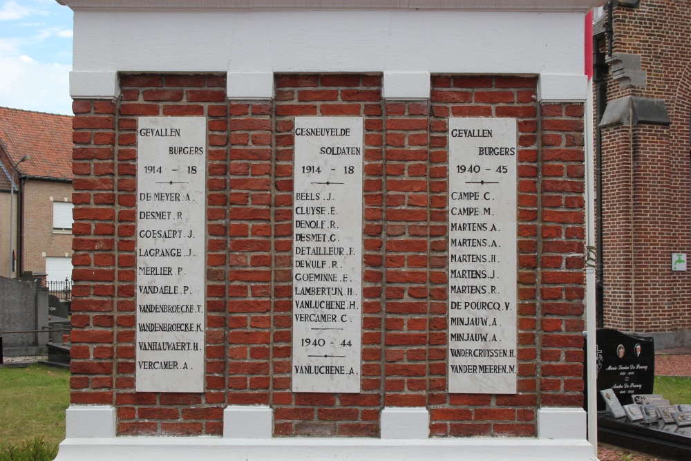 Oorlogsmonument Oeselgem #2