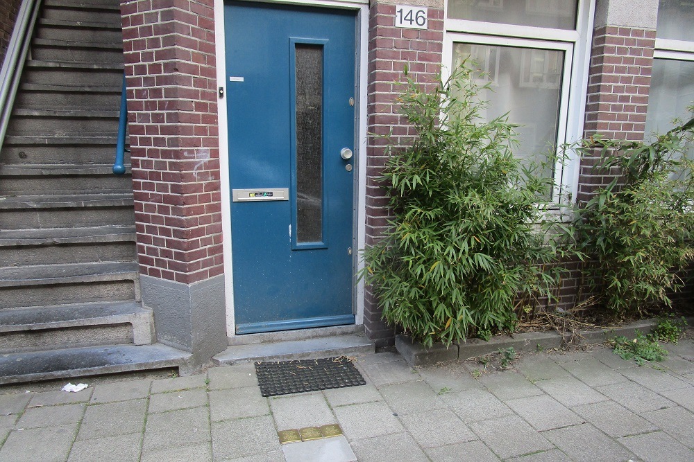 Stolpersteine Christiaan de Wetstraat 146 (voorheen 36 III) #5
