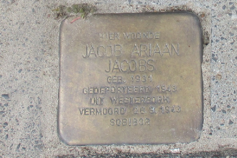 Stolpersteine Verlengde Visserstraat  11 #4