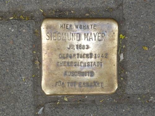 Stolperstein Thomas-Mann-Straße 30 #1