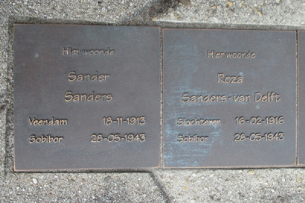 Memorial Stones Beneden Oosterdiep 207 #2