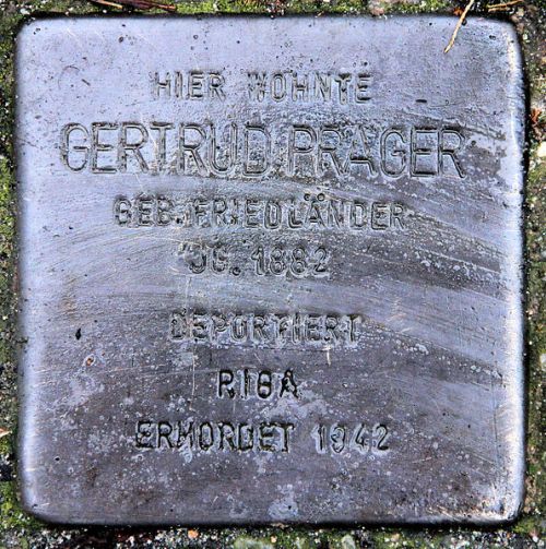 Stolpersteine Riemeisterstraße 78 #2