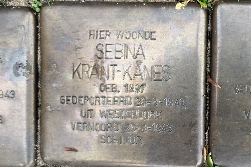 Stolpersteine Jac. P. Thijsseplein 18 #3