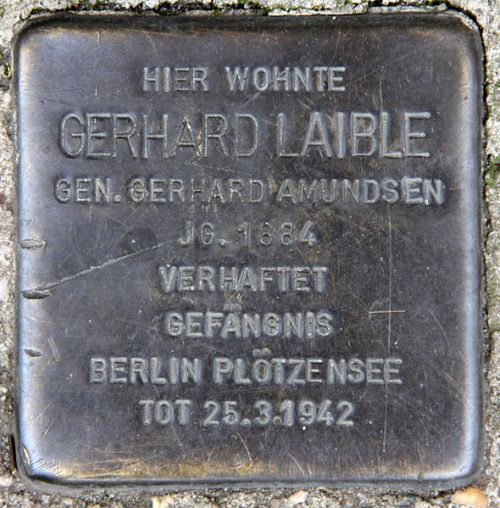 Stolperstein Krumme Strae 34 #1