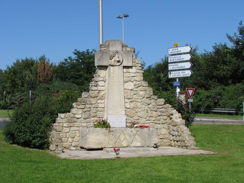 Monument 7th Light Infantry Battalion Bnouville #1