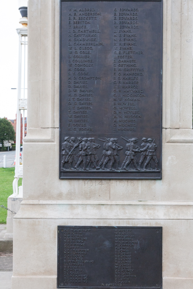 Oorlogsmonument Colwyn Bay #4